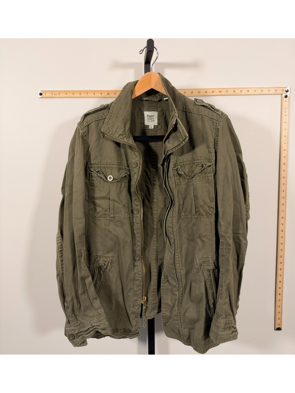 Paper Denim & Cloth Military Jacket M65 Utility Men’s
